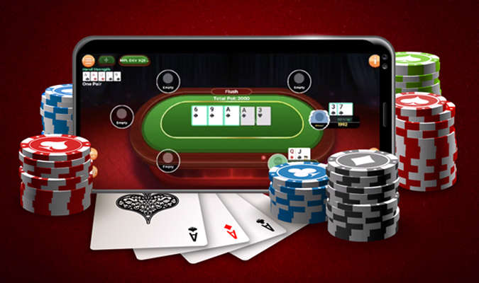 Casino games on Screen
